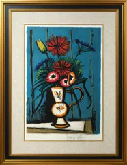 ベルナール・ビュッフェ、「ヴィルヌーヴ・シュル・イヨンヌ」 ベルナール・ビュッフェ、「ヴィルヌーヴ・シュル・イヨンヌ