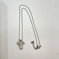 Samantha tiara  サマンサティアラ　シルバー　クロス　ネックレス　レディース