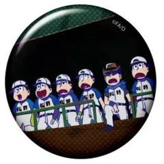 【中古】バッジ・ピンズ(キャラクター) 集合(球場ベンチ) 「おそ松さん トレーディング缶バッジvol.15」