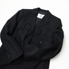 美品 OLD ENGLAND オールドイングランド ウール混 パンツスーツ 34/ブラック系 ジャケット スラックス【2400013347761】のサムネイル
