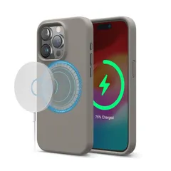 【迅速発送】【elago】 iPhone15ProMax 対応 ケース MagSafe 対応 シリコン 耐衝撃ケース 手触り サラサラ 傷 指紋 防止 耐衝撃 マグセーフ スマホケース  Apple iPhone15 ProMax アイフォン15 プロマックス