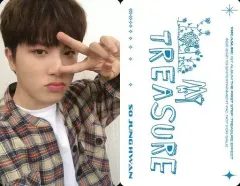 【中古】コレクションカード(男性) TREASURE/ソ・ジョンファン/裏面白・青/CD「The First Step： Treasure Effect(BLUE Ver.)」封入特典自撮りフォトカード