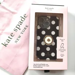 [Kate Spade] ケイトスペード iPhone ケース 13 Pro リングスタンド付