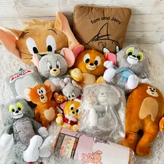 トムとジェリー  新品未使用  ぬいぐるみ  大量まとめ売り  14点セット  クッション  未開封あり  タグあり多数  104