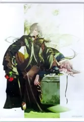 【中古】タペストリー [単品] イヴ＆アンクゥ 描きおろしA2タペストリー 「Switchソフト 終遠のヴィルシュ -ErroR：salvation- ebtenDXパック+ちびキャラ缶バッジセット」 同梱特典