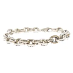 CHROME HEARTS (クロムハーツ) LARGE PAPER CHN ラージペーパーチェーン シルバーブレスレット ※国内ギャラ付きのサムネイル