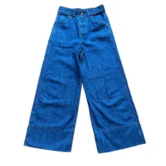 LEE LB9621 レディースS ハイウエスト ワイドデニム フレア リー