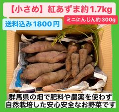 なっちゃんの紅あずま・にんじん