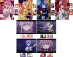 【中古】グッズセット 全8種セット A4クリアファイル＆ステッカーセット 「一番くじ ぼっち・ざ・ろっく! VOLUME 4」 K賞