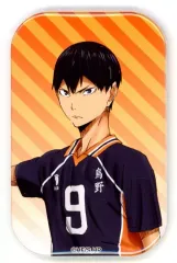 【中古】バッジ・ピンズ 影山飛雄 「ハイキュー!! 遊びつくせ!! in ナンジャタウン Summer version スクエア缶バッジコレクション C/烏野フェス」