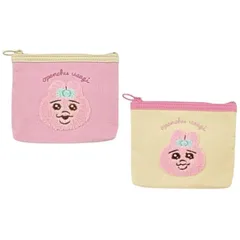 おぱんちゅうさぎ サガラ刺繍ティッシュポーチ ポーチ 小物入れ 通勤 通学 コスメポーチ 化粧ポーチ ポケットティッシュ