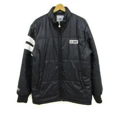 ベビードール 中綿ジャケット ジャンパー アウター メンズ Lサイズ 黒×白 BABYDOLL 【中古】