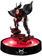 BANDAI - 鋼の錬金術師 Precious G.E.M.シリーズ リン・ヤオ【光る台座付き】 鋼の錬金術師」グリード（リン・ヤオ）の最後の戦いを光る台座