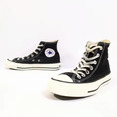 日本製◎大人気◎【CONVERSE】コンバース スニーカー ハイカット シューズ 5AH01 ALLSTAR オールスター カジュアル デイリー 人気 定番 キャンバス ライン シンプル 定番 黒 ブラック レディース サイズ 24.5cm /M34707HH