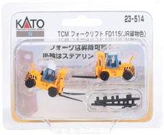 新品 KATO Nゲージ TCMフォークリフト FD115 JR貨物色 23-514 鉄道模型用品