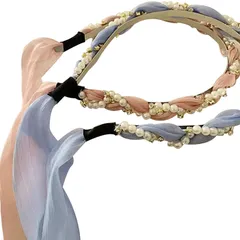 新着商品 ヘア バンド 2点セット 可愛い ヘアアクセサリー 髪飾り パール カチューシャ フラワー カチューシャ リボン付き リボン カチューシャ 女性用 入学式 子供 誕生日 母 ママ 小物 ギフト フォーマル 発表会 結婚式 パーティー 旅行 写真撮影