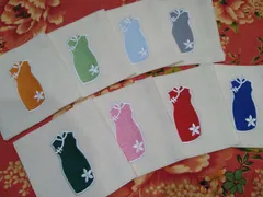 【新品未使用】圓融坊 チャイナドレス刺繍コースター 選べる５枚セット