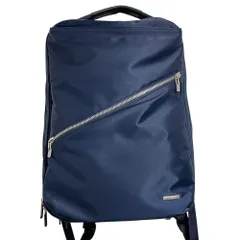 美品 ACE エース 3WAY ビジネスバッグ リュック ブリーフケース ネイビー メンズ 古着 中古 USED