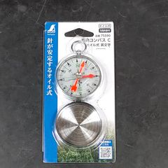 未使用品 シンワ測定 Shinwa 方向コンパス C オイル式 英文字 75590 方向矢針付