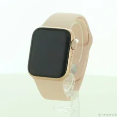 〔中古品〕 Apple Watch Series 6 GPS 40mm ゴールドアルミニウムケース ピンクサンドスポーツバンド【251】
