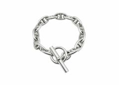 HERMES　シェーヌダンクルGM　ブレスレット　14コマ　SV925　77.7ｇ　シルバー　箱
