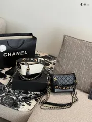 CHANEL ワンダラー バッグ スモールサイズ - ブラック＆ホワイト 20cm [本日特価|新品未使用品]