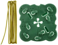 【新着商品】A お試しヒモ1m付き 菊結び アジアン結美 57-931 Clover