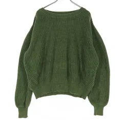 GAP ギャップ 長袖 コットンニット セーター S グリーン メンズ 古着