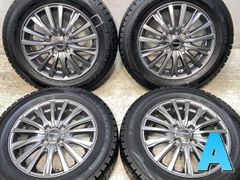 185/65R15  
ダンロップ ウィンターマックス WM02 
　 SIBILLA 
15x5.5 42 100-4穴 
中古タイヤ スタッドレスタイヤ ホイールセット 4本セット
 w15250430034