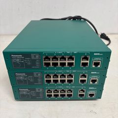 中古品)Panasonic GA-AS10TPoE+ スイッチングハブ 本体 - メルカリ