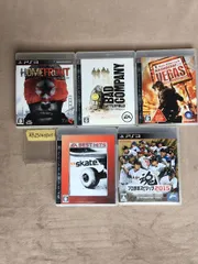 PlayStation3　プレステーション3　プレステ　 ゲーム　ソフト　5本　まとめ売り　「プロスピ」「バトルフィールド」「ホームフロント」など　　SWGAMES