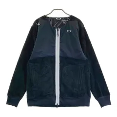 サイズ：L OAKLEY オークリー FOA404239 リバーシブル 起毛 ジャケット スカル 総柄 ブラック系 [240101542425] ゴルフウェア メンズ ストスト