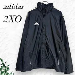g152 adidas アディダス ジャケットアウター ジャンパー ブルゾン スポーツ トレーニング ウェア ブラック 黒 ジャージ 綺麗 フード付 ウエストアジャスター niko∞2525
