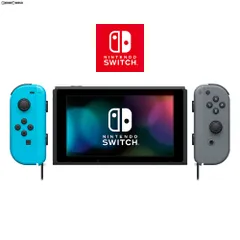 (本体)マイニンテンドーストア限定 Nintendo Switch(ニンテンドースイッチ) カスタマイズ Joy-Con(L) ネオンブルー/(R) グレー Joy-Conストラップ ネオンブルー/グレー(HAC-S-KAYAA) 任天堂