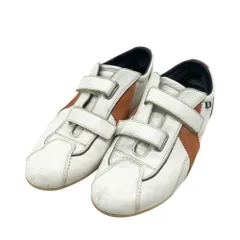Zegna Sport ゼニアスポーツ  レザー スニーカー  ホワイト系 8 1/2 メンズ [240101490749]のサムネイル