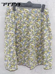 ◇ anatelier アナトリエ 花柄 膝丈 フレア スカート サイズ38 マルチ レディース 【中古】 【1002800496259】
