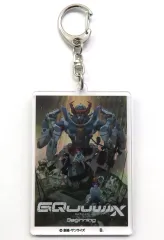 【中古】キーホルダー 劇場版キービジュアル アクリルチャーム 「機動戦士Gundam GQuuuuuuX -Beginning-」 劇場グッズ