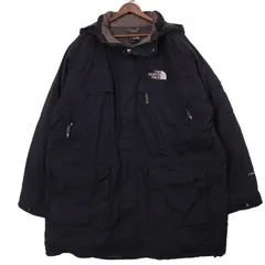 THE NORTH FACE ノースフェイス マクマードパーカー ダウンジャケット アウトドア 大きいサイズ ブラック (メンズ 4XL) 中古 古着 A0227