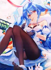 【中古】タペストリー 兎田ぺこら キャンバス地A2タペストリー 「一番くじ バーチャルYouTuber ホロライブ」 兎田ぺこら賞