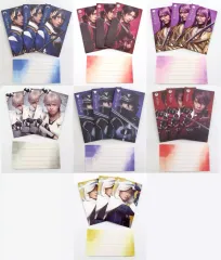 【中古】紙製品 全7種セット ミニメッセージカードセット 「DMMスクラッチ! ミュージカル『刀剣乱舞』 ～陸奥一蓮～」 E賞