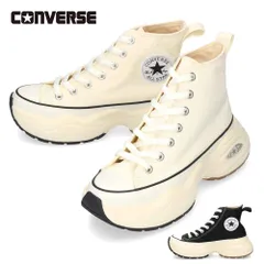 コンバース レディース スニーカー ハイカット 厚底 レースアップ オールスター サージトレーナー SURGETRAINER HI CONVERSE ALL STAR 31312401 31312402 オフホワイト ブラック 紐靴 黒 白