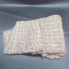 ◇ ⊇ coko チェック 40 セットアップ サイズM ブラウン レディース E  【1503050003087】