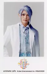 【中古】キャラカード 上田堪大(雪白東) フォトカード 「MANKAI STAGE『A3!(エースリー)』 ～Four Seasons LIVE 2020～×animatecafe」 池袋4号店限定