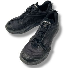HOKA ONE ONE ホカオネオネ HUAKA ORIGINS フアカオリジンズ ランニングシューズ スニーカー 靴 1134452/BBLC 黒 ブラック 28.5cm メンズ 夏 有明ガーデンrecollect店 56 No.B10184