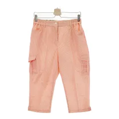 サイズ：L CALLAWAY キャロウェイ  七分丈 カーゴパンツ ストライプ柄 オレンジ系 [240101383412] ゴルフウェア レディース ストスト