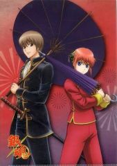 銀魂 沖田総悟 神楽 クリアファイル - メルカリ