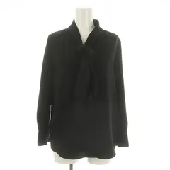 Theory✨ボウタイブラウス ウォッシャブル TIE SCARF TOP CS