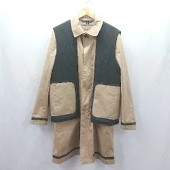 ◇ ⊇ ZARA ザラ ツートーンカラー TRAVELER 長袖 コート サイズM ベージュ レディース E  【1504240021775】