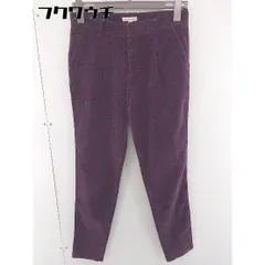 ◇ JOURNAL STANDARD ジャーナルスタンダード 総柄 パンツ サイズ36 バーガンディ ネイビー系 レディース  【中古】 【1110130003853】
