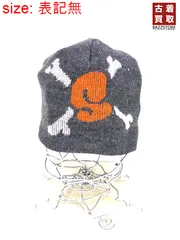 ステューシー Stussy USA製 紺タグ ロゴデザイン ノンワッチ ビーニ